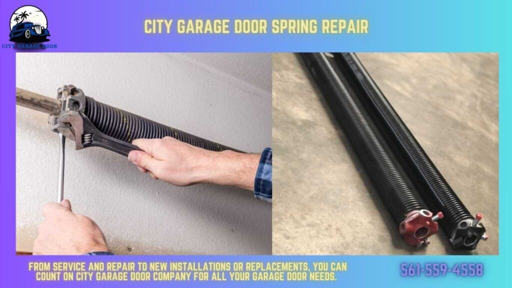 Same-Day Services City Garage Door Spring Repair
