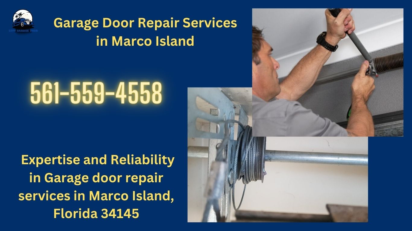 Garage Door Opener Repair in San Carlos Park, FL Garage Door Opener Repair in San Carlos Park, FL - technician servicing a garage door opener in San Carlos Park