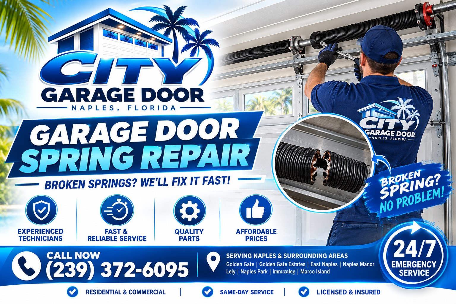 Garage door service in North Naples, Naples FL Garage door service in North Naples, Naples FL