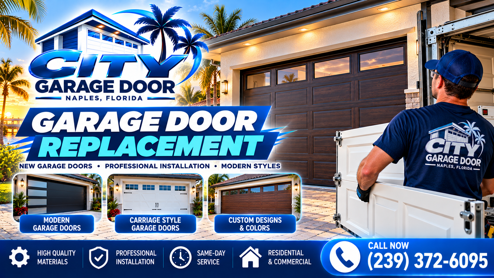 Hurricane-Rated Doors in Naples, FL